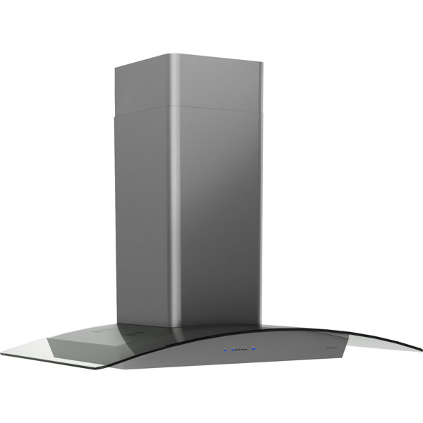 Zephyr 36" Ravenna 600 CFM Ductless Island Range Hood in Stainless